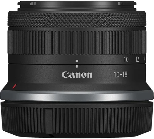 Miniatura 3 de Lente RF-S de 10-18 mm f/4.5-6.3 STM Canon Canon RF con filtro UV y protector de tapa de lente (3 artículos)..