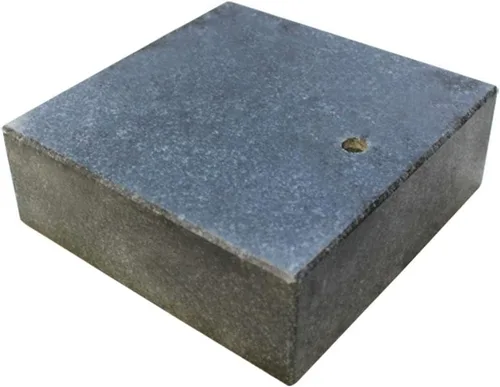 Miniatura 4 de Placa de soporte para comparador de control de superficie de granito, base de 6" x 6" x 2