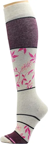 Miniatura 4 de Dr. Motion Calcetines de compresión para mujer, paquete de 3 unidades, gatos, puntos, perros