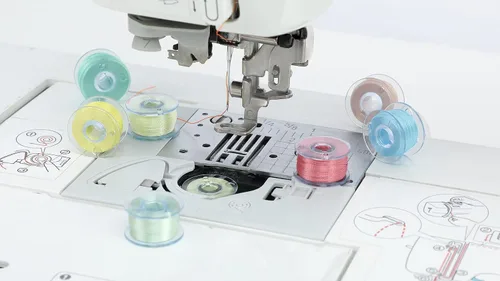 Miniatura 2 de Sew Tech 60 bobinas SA156 para máquina de coser Brother XM2701 CS6000i CS7000i GX37 XR3774 CS5055PRW XR9550PRW HC1850 CS8800PRW PE800 SE600 NQ1600E