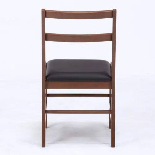 Miniatura 9 de 不二貿易(Fujiboeki) Fuji Boeki 98817 Dining Chair, Chair, Width 16.1 x Depth 20.1 x Height 31.1 inches (41 x 51 x 79 cm), Brown, Natural Wood, Synthetic