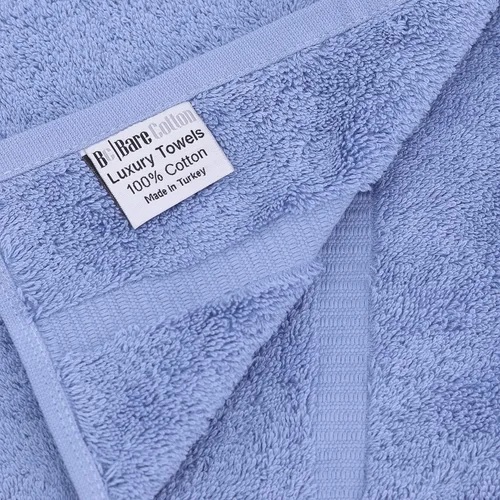 Miniatura 3 de Luxury Hotel & Spa Collection - Toalla ecológica de 100% algodón turco de 27 x 54 pulgadas (27 x 54 onzas), de secado rápido, para baño, borde