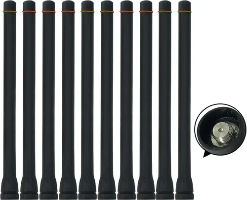 Miniatura 6 de Amasu 5 unidades FA-SC55V 136-174 MHz VHF antena 6.5 pulgadas compatible con IC-F3 F11 F14 F15 F16 F33 F34 F70 IC-F34 IC-F70 IC-F3020 IC-F3021
