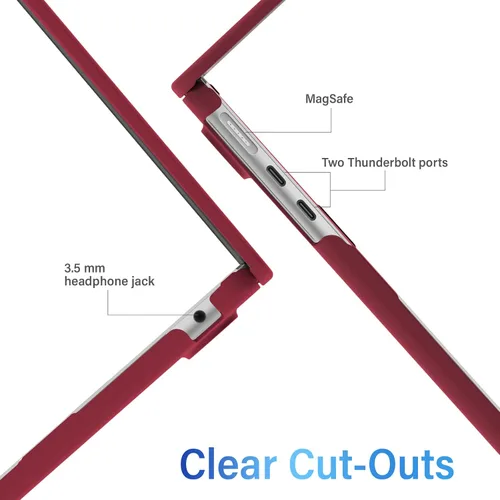Miniatura 56 de IBENZER Funda para MacBook Air de 13 pulgadas 2026 2025 2024 2023 2022 M4 A3240 M3 A3113 M2 A2681, funda rígida con cubierta de teclado ScreenFilm