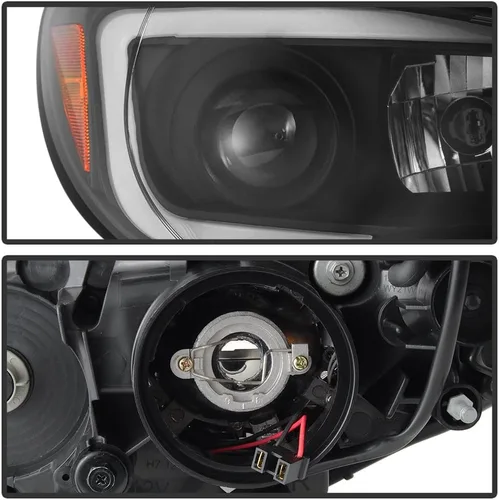 Miniatura 4 de ACANII - Para [Solo modelo halógeno] 2006-2007 Subaru Impreza WRX faros delanteros de proyector LED de tubo en pareja izquierda+derecha