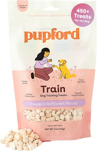 Miniatura 11 de Pupford - Golosinas de entrenamiento liofilizadas, para perros y cachorros, más de 1400 bocados con 3 ingredientes