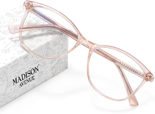 Miniatura 11 de Madison Avenue TR90 Blue Light Blocking Glasses for Women, Anti Eyestrain Glare Classic TV Phone Computer Gaming Eyeglasses