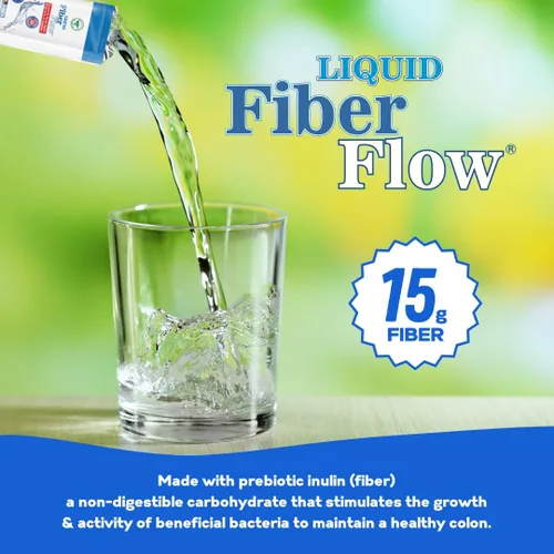 Miniatura 3 de Nutritional Designs Fibra líquida para niños: suplemento de fibra para niños, fibra prebiótica de inulina sin azúcar, mezcla de bebida de fibra