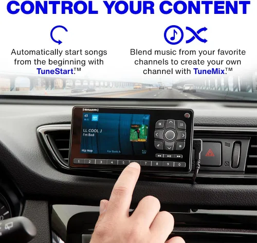 Miniatura 2 de SiriusXM Roady BT - Radio satelital para vehículos: disfruta de SiriusXM a través de tu estéreo de coche existente (RoadyBT SXVRBT1)