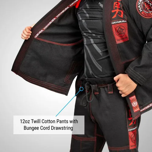 Miniatura 6 de Hayabusa Goorudo 3 Gold Weave Jiu Jitsu Gi