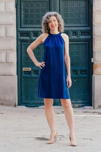 Miniatura 5 de Top halter Sintra + patrón de costura de vestido