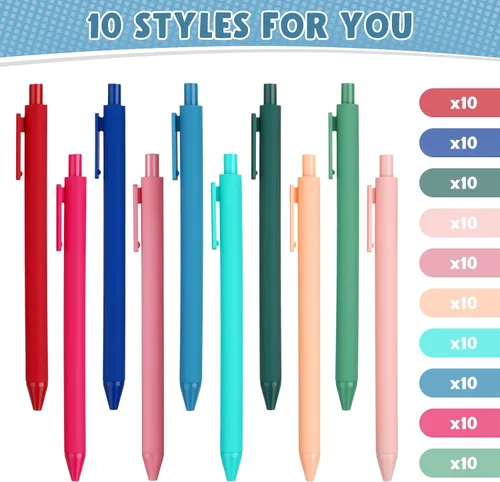 Miniatura 2 de Teling 100 bolígrafos inspiradores a granel motivacionales a granel con frases divertidas, regalos de agradecimiento positivos para adultos