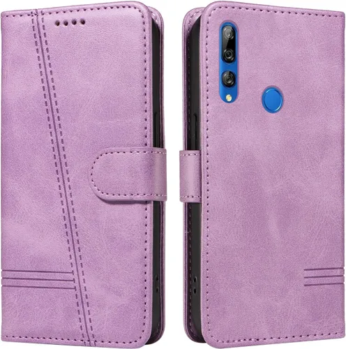 Miniatura 47 de Funda con tapa para Huawei Nova Lite 3, protección de 360 grados, a prueba de golpes, de piel sintética, con función atril y 3 ranuras