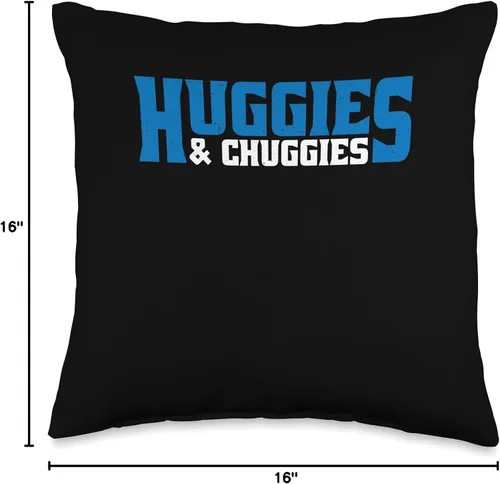 Miniatura 4 de Huggies n Chuggies Huggies & Chuggies - Almohada de 16 x 16 pulgadas, multicolor