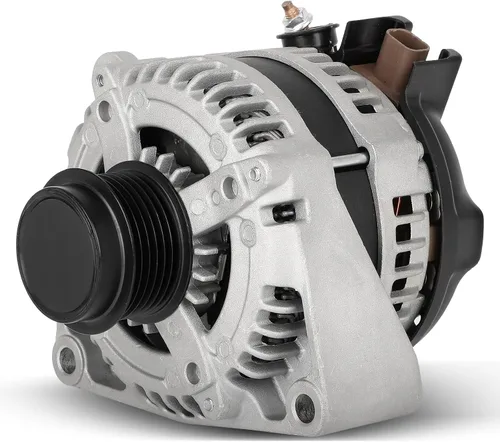 Miniatura 40 de Alternador apto para Chevy para Buick, reemplazo de alternador de alto rendimiento para 1 un cable autoexcitante, para alternador GM Chrome ADR0335