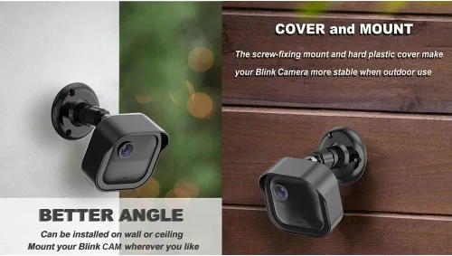 Miniatura 4 de Nuevo Blink - Soporte de pared para cámara para exteriores, montaje ajustable de 360° y carcasa protectora a prueba de clima con módulo Blink Sync