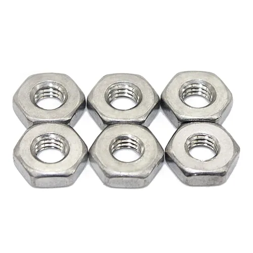 Miniatura 10 de Fullerkreg Tuerca hexagonal inoxidable de 1/4"-20, acero inoxidable 304, acabado brillante, (100 piezas)
