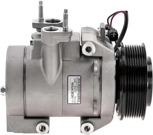 Miniatura 2 de Compresor de CA y embrague de A/C para Ford F250 F350 F450 F-250 F-350 F-450 Super Duty 6.7L PowerStroke Diesel 2017 2018 2019 - BuyAutoParts