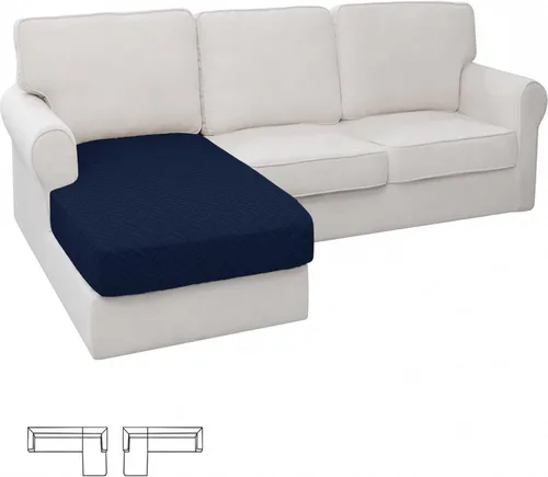 Miniatura 106 de XINEAGE - Fundas para sofá de 3 piezas, para sofá de 2 cojines extragrandes, funda súper elástica para sofá de 2 asientos, funda universal para sofá