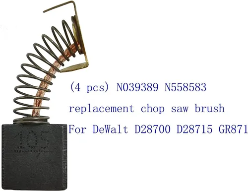 Miniatura 3 de N039389 N558583 N408735 622437-00 cepillo de sierra de corte de repuesto para DeWalt GR871 D28700 D28715 (4pcs)