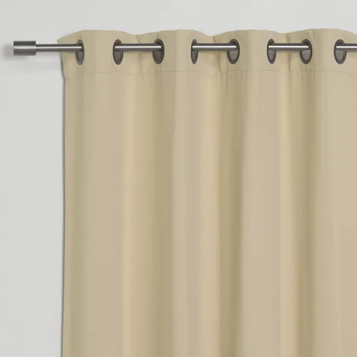 Miniatura 2 de Best Home Fashion Cortinas opacas aisladas térmicamente - Parte superior del ojal de bronce antiguo - 52" de ancho x 84" Largo - (Juego de 2 Paneles)