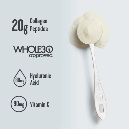 Miniatura 4 de Vital Proteins Péptidos de colágeno en polvo, 20 onzas, sin sabor + 11.5 onzas de vainilla