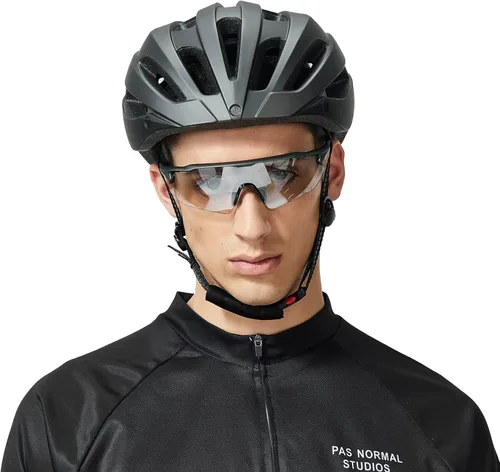 Miniatura 7 de Nordik AKSEL - Lentes de ciclismo TR90 con marco de protección UV para mujeres y hombres, gafas de sol deportivas