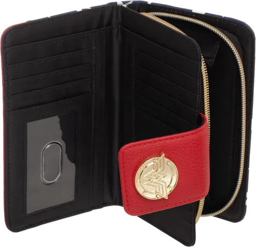 Miniatura 3 de Bioworld Cartera de disfraces de DC Comics Wonder Woman Multi Minimalista