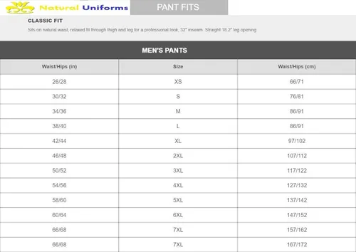 Miniatura 6 de MM SCRUBS Unisex Classic Chef Pants