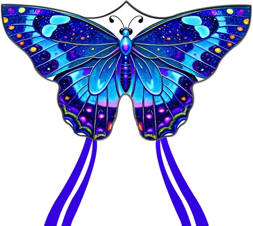 Cometa de mariposa grande para adultos y niños de 4 a 8 años y 8 a 12 años, fácil de volar, cometa de una sola línea de 55 x 28 pulgadas para
