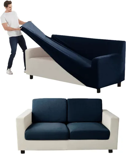 Miniatura 69 de Funda para Sofá de Terciopelo, Fundas Elásticas para Sofá para Funda Principal Separada/Respaldos y Cojines de Asiento, Funda para Sofá, para Fundas