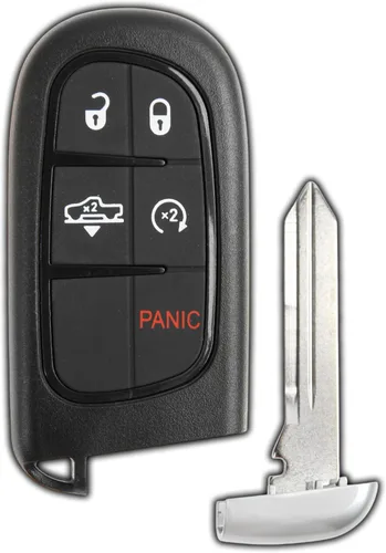 KeylessOption Alarma inteligente para llave de coche de arranque remoto sin llave para suspensión neumática Dodge Ram 1500, 2500, GQ4-54T