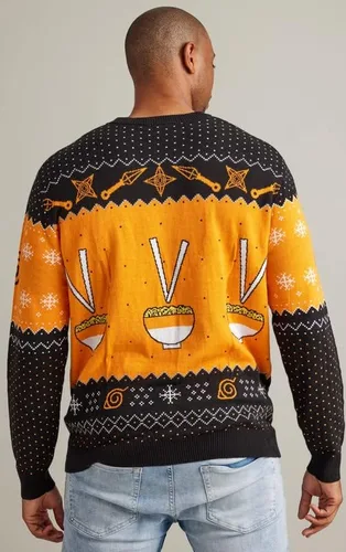 Miniatura 3 de Ripple Junction Naruto Shippuden Christmas Holiday Anime Adult Crew Neck Sweater