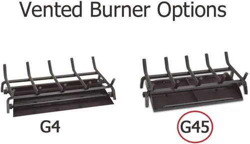 Miniatura 3 de Troncos de gas cerámico Ventilado Solo gas natural Peterson Real Fyre RH Peterson con/sin quemador