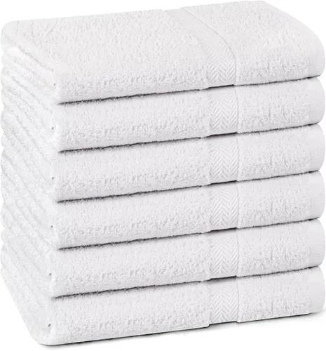 Miniatura 9 de Towel and Linen Mart - Juego de 4 toallas de baño, color beige, tacto suave, lujoso, secado rápido, extra absorbente, 100% algodón hilado en anillo