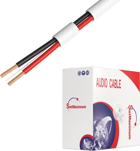 Miniatura 11 de Cables Direct Online Cable de altavoz 16/2 de 50 pies con clasificación CL2 para interiores de bajo voltaje de aluminio recubierto de cobre (CCA)