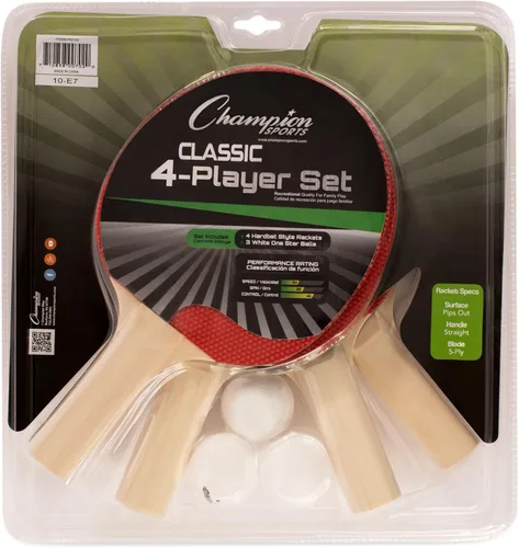 Miniatura 10 de Champion Sports Champion Sports Table Tennis Net Negro/Rojo