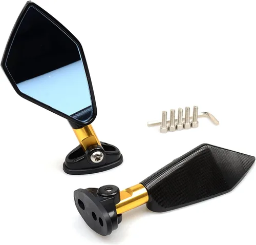 Espejos laterales universales de motocicleta, accesorios retrovisores, espejo lateral para Yamaha XT660/X/R/Z XTZ 125 XMAX300 Xmax 125/200/250/400