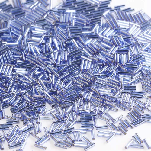 Miniatura 11 de Bala&Fillic Cuentas de cristal de la semilla de la corneta alrededor de 3300pcs/3.53 oz en caja tamaño 0.236x0.079 in negro tubo cuentas de vidrio