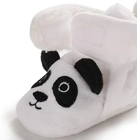 Miniatura 3 de Botas de forro polar para bebés y niñas, diseño de oveja, diseño de elefante, zorro, pato, panda, oveja, zapatos para recién nacidos, calzado