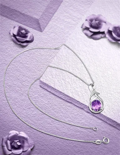 Miniatura 6 de Joyería fina con piedra natal para mujer, piedra preciosa natural, topacio amatista, ópalo, granate, peridoto y citrino, plata de ley, collar