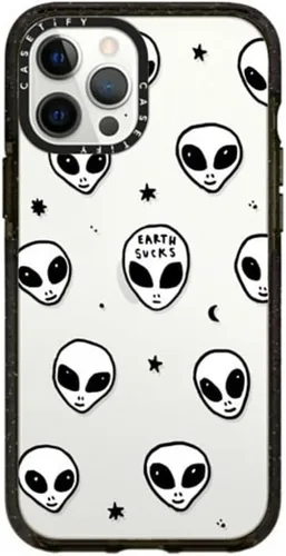 Miniatura 21 de Funda CASETiFY Impact para iPhone 12 Pro Max - Blanco Nubes - Negro Claro Nubes Blancas