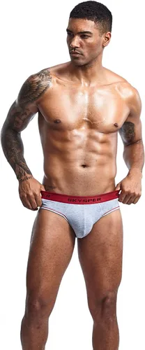 Miniatura 6 de SKYSPER Suspensorio de malla transpirable para hombre, 2 piezas, 3 piezas, 4 piezas, ropa interior masculina, partidarios atléticos para hombres