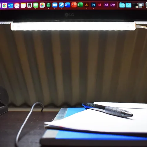 Miniatura 6 de TrueColor - Barra de luz LED alimentada por USB con cubierta esmerilada para debajo del gabinete, debajo del monitor, retroiluminación de TV, fácil