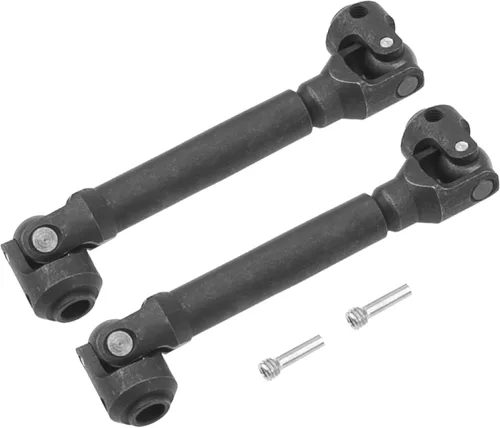 ShareGoo - 2 piezas de actualización de eje de transmisión universal CVD, compatibles con Axial SCX10 SCX10-II Redcat Gen7 Gen8 RC4WD D90 1/10 RC
