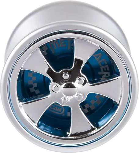 Miniatura 3 de Duncan Toys Metal Racer - Yoyó de aluminio de nivel avanzado con tapas Racer y respuesta de calcomanía SG, amarillo