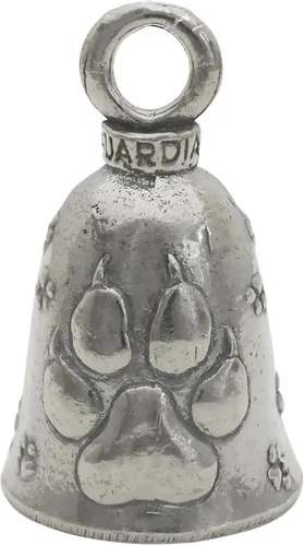 Miniatura 16 de Campana Guardian Bell para Perro de Buena Suerte con Llavero y Bolsa de Regalo de Terciopelo Negro Campana para Motocicleta Metal Libre de Plomo