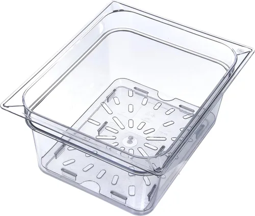 Miniatura 5 de Carlisle FoodService Products 1023507 StorPlus Estante de drenaje de policarbonato de tamaño medio, transparente (paquete de 2)