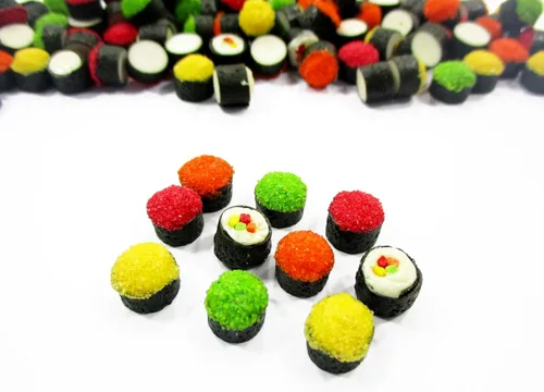 Miniatura 2 de Casa de muñecas Comida 20 Japonés Comida Sushi Tekkamaki Miniatura Alimentos Sueltos 14996