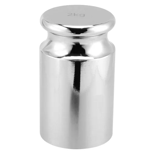 Miniatura 5 de Paquete de 2 pesas de calibración, 4.4 lbs de peso de calibración de alta precisión para báscula digital, pesos de calibración M1 con acabado